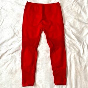Fabletics candy apple leggings - small